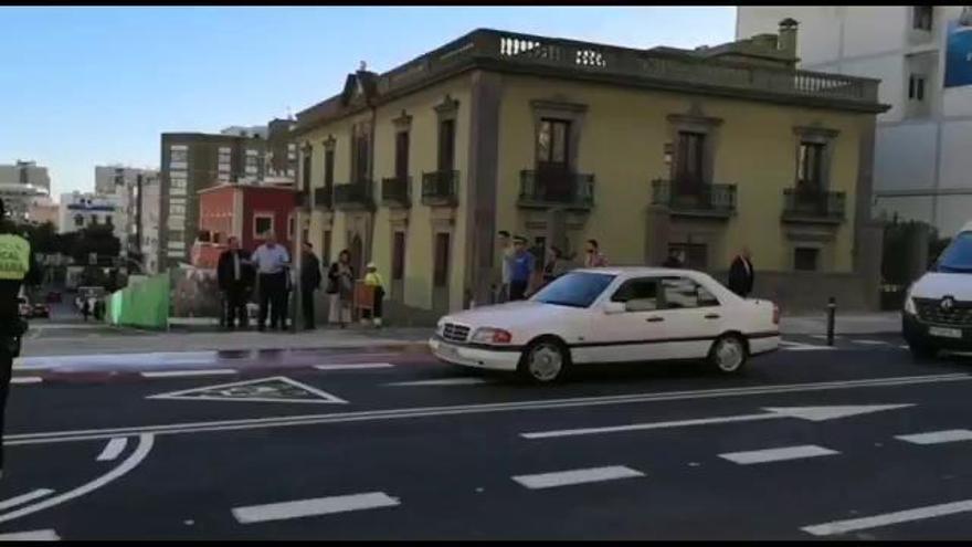 Reapertura de la calle Primero de Mayo