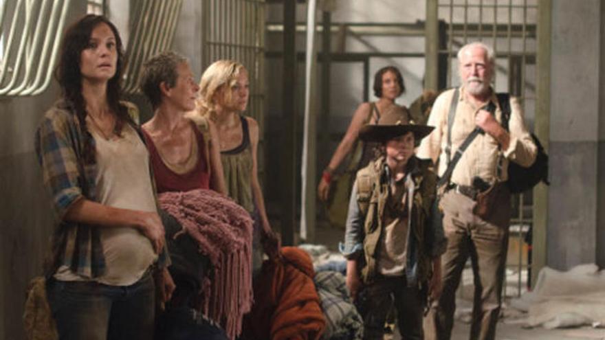 Escena de la tercera temporada de &#039;The walking dead&#039;