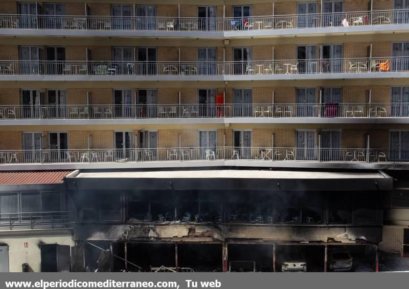 Incendio en el hotel Trinimar de Benicàssim