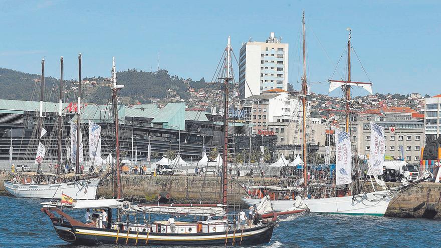 La Iacobus Maris arriba en Vigo