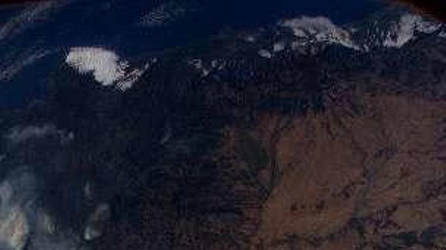 Imagen tomada desde la ISS.