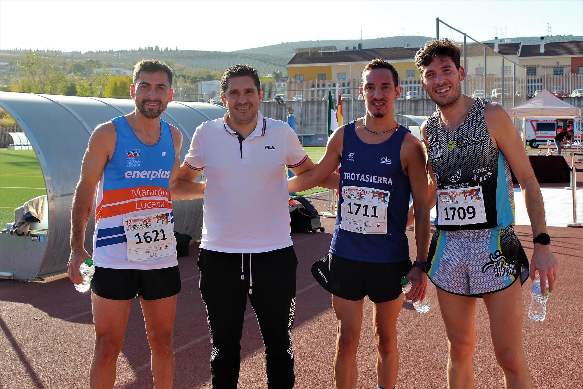 Las imágenes de la Carrera Popular Ciudad de Lucena Por la Igualdad