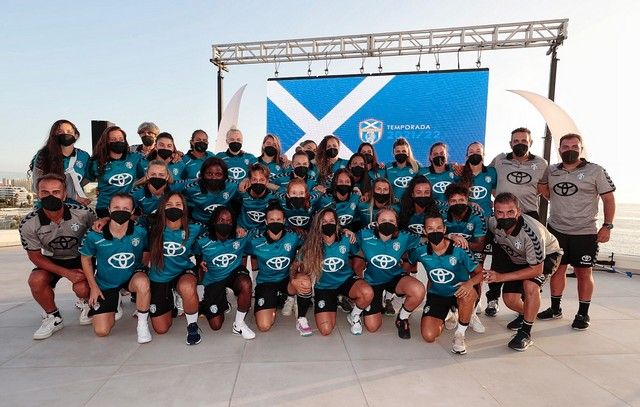 Presentación UD Granadilla de fútbol femenino