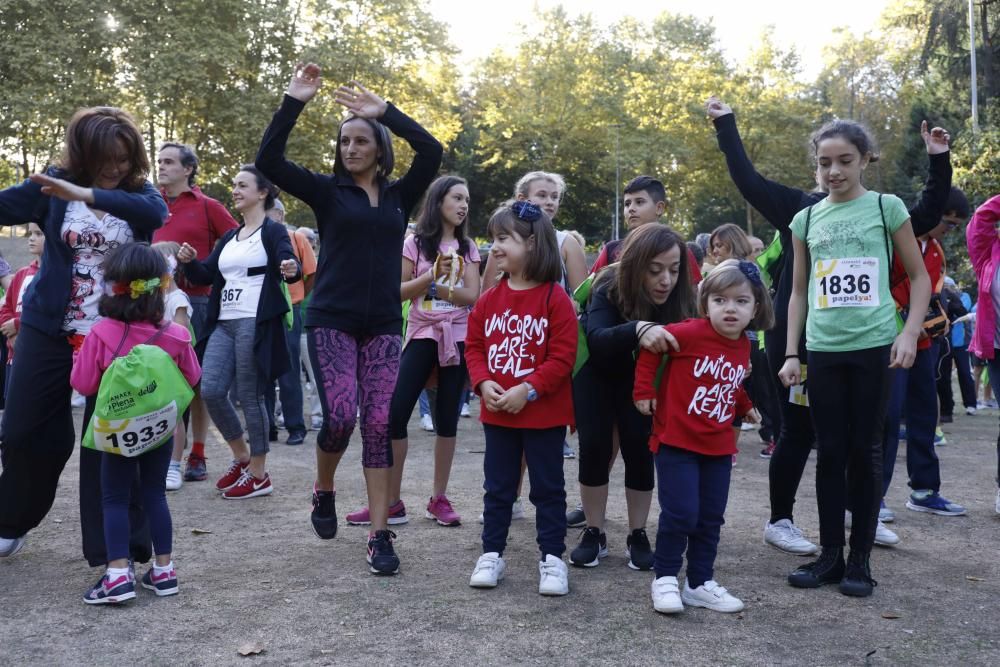 Alrededor de 3.000 personas participaron en la mañana del domingo en la marcha solidaria de 9 kilómetros de Aspanaex.