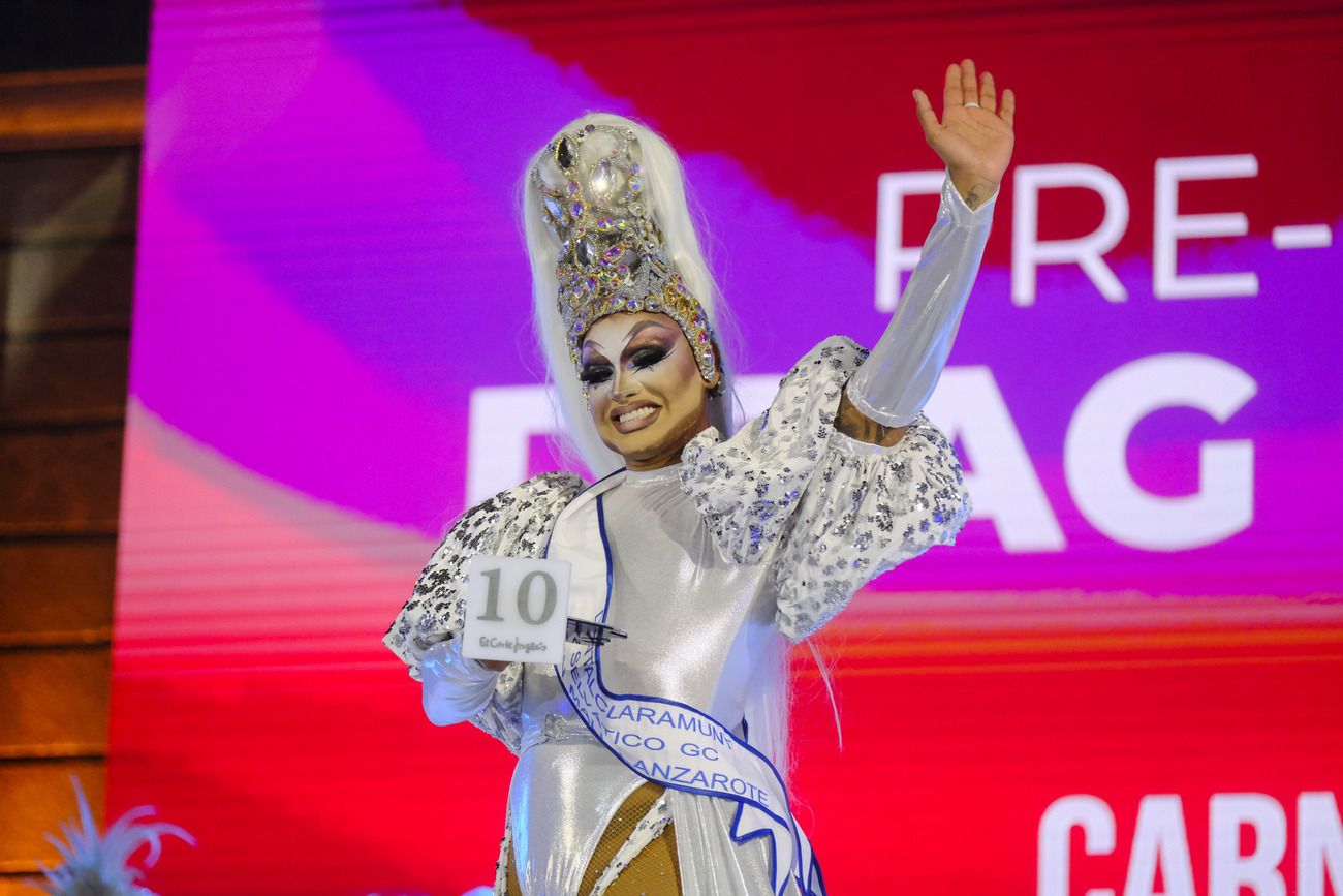 Aspirantes al trono de la Gala Drag Queen del Carnaval de Las Palmas de Gran Canaria 2024