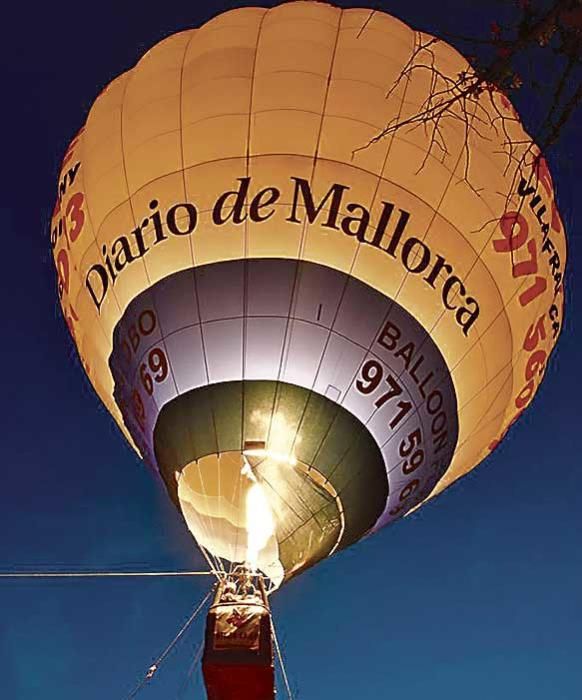 El globo de Diario de Mallorca, en Fit Salut Palma