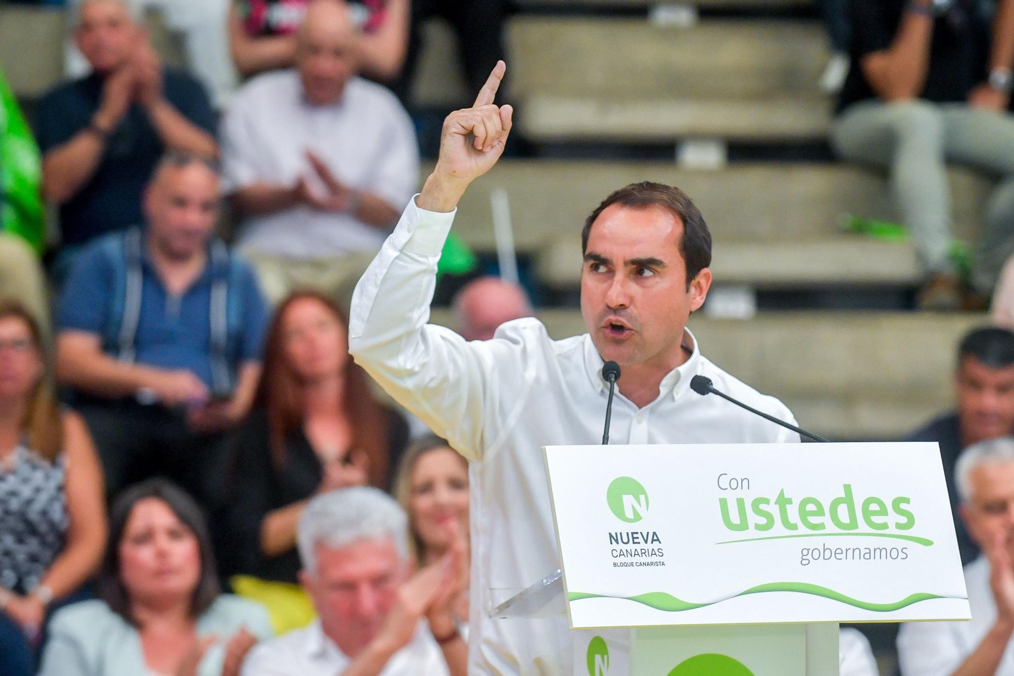 Presentación de candidaturas de Nuevas Canarias a las elecciones del 28M