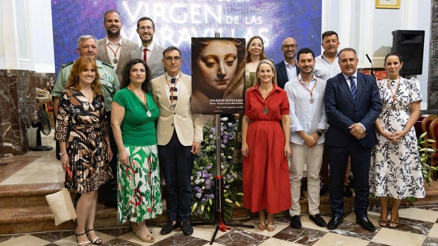 Presentado el cartel del novenario y el spot del documental sobre la Virgen de las Maravillas en Cehegín