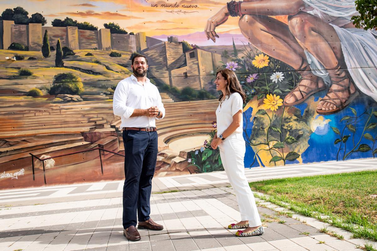 El mural de Lalone en la ESAD.