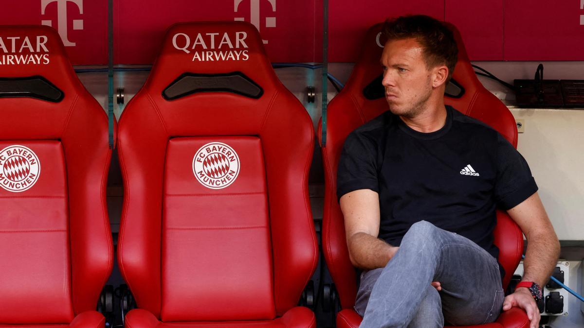 El técnico Julian Nagelsmann.