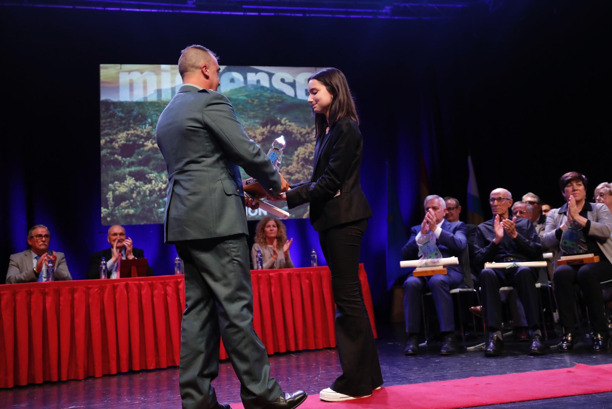 La gala de entrega de los premios "Mierense del año"