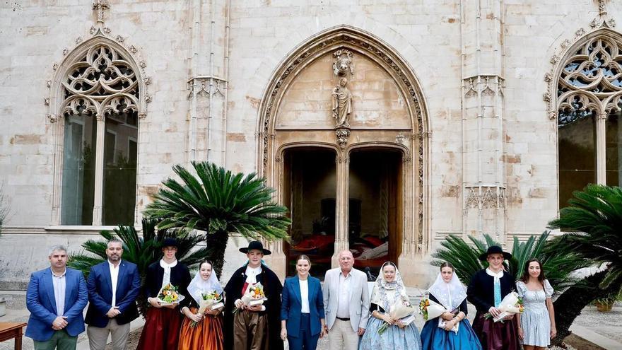 FOTOS | La recepción de la comitiva de las 'Festes des Vermar' de Binissalem, en imágenes