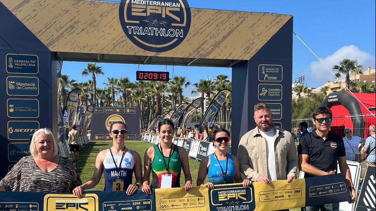 Joan Ruvireta, Irene Sánchez, Joan Monfort y Neus Bagán reinan en el cierre del Mediterranean EPIC Triathlon 2025.