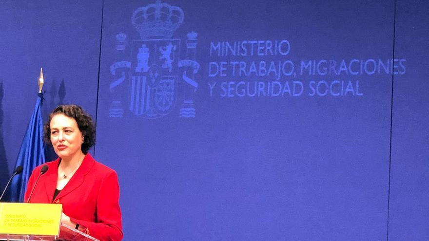 Magdalena Valerio, ministra de Trabajo del Gobierno de Pedro Sánchez