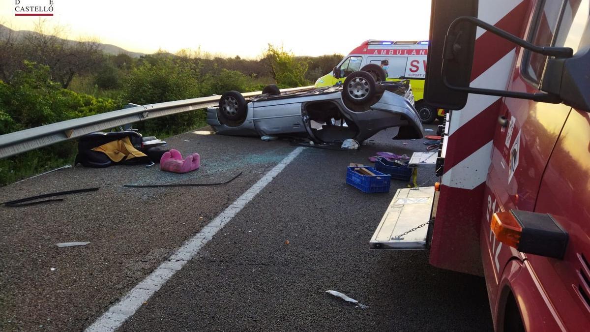 Accidente de tráfico en la N340