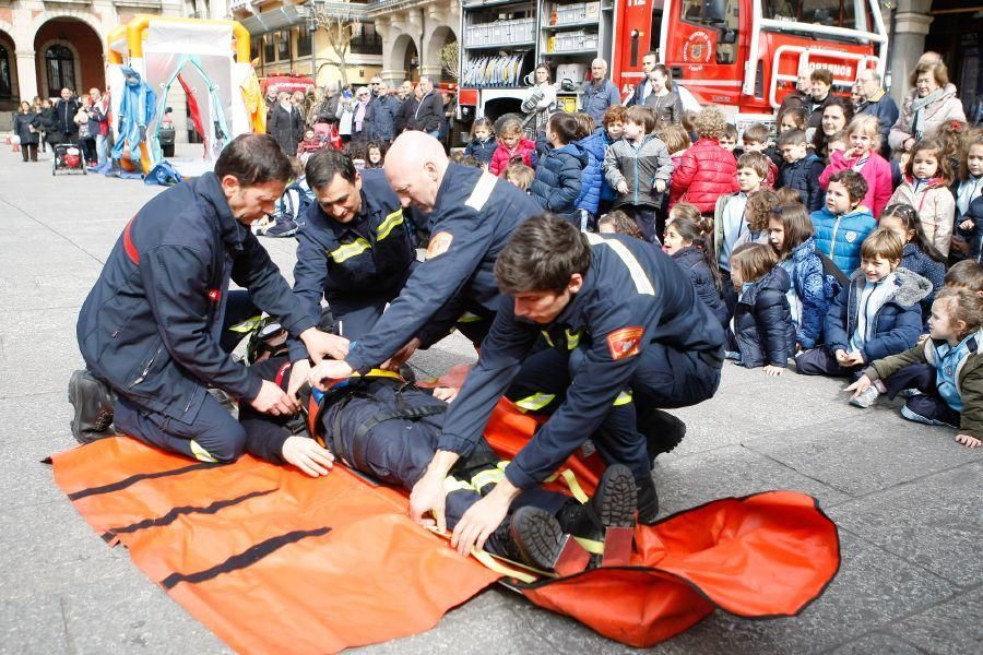 Simulacro de Bomberos.