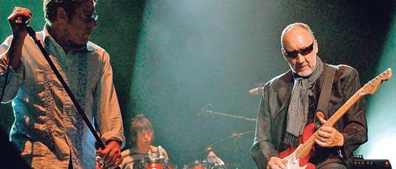 Roger Daltrey (izquierda) y Pete Townshend, integrantes de The Who.