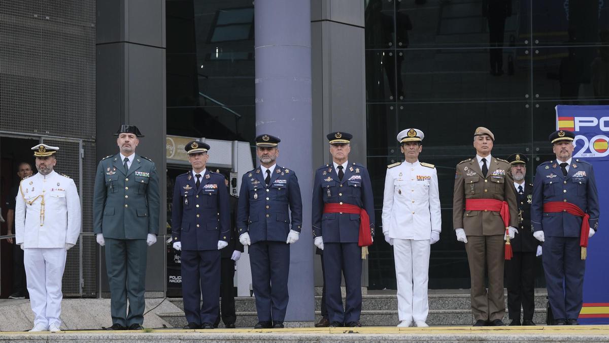 201 aniversario de la Policía Nacional en la Jefatura Superior de Policía de Canarias