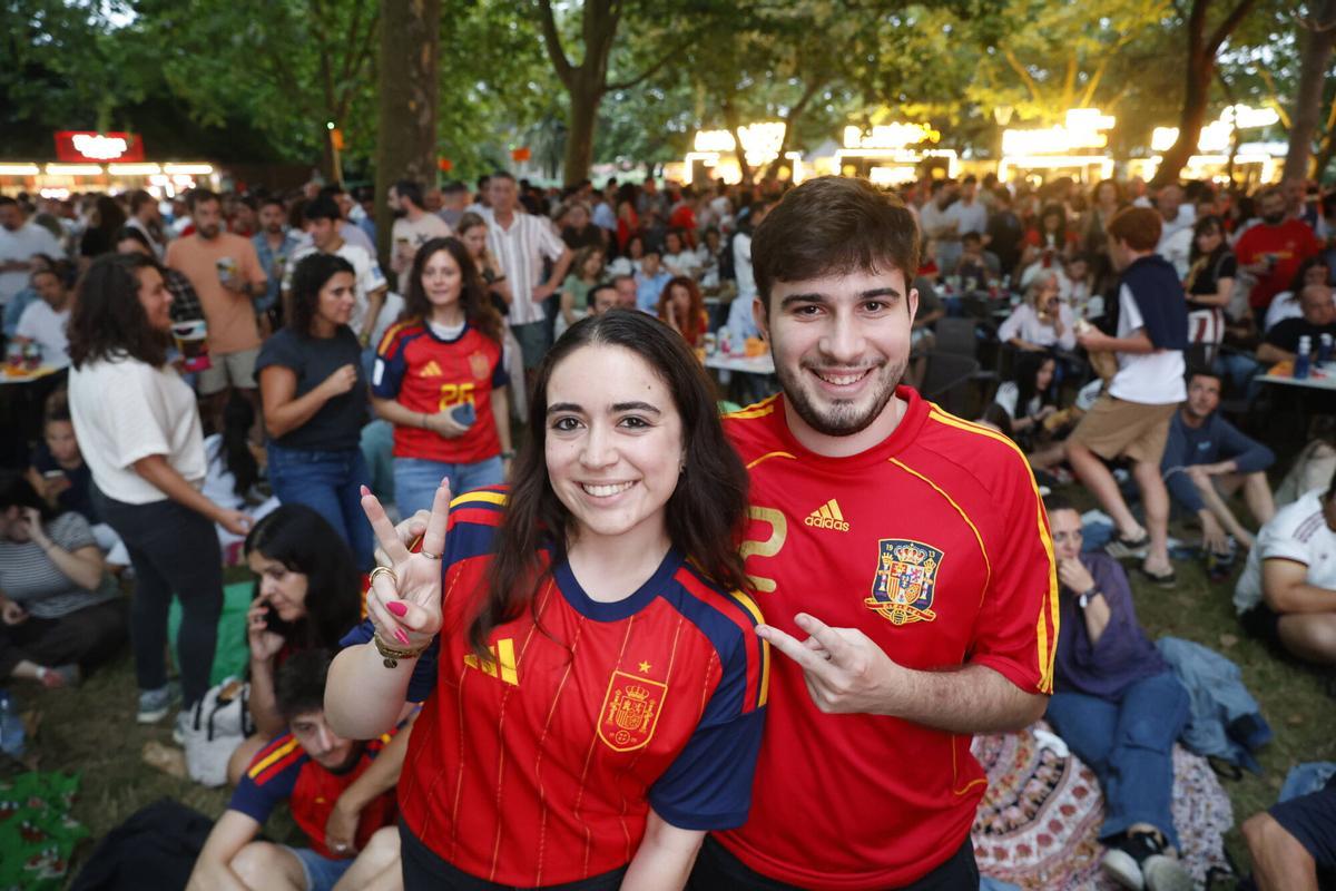 Así se vivió el partido entre España y Bélgica