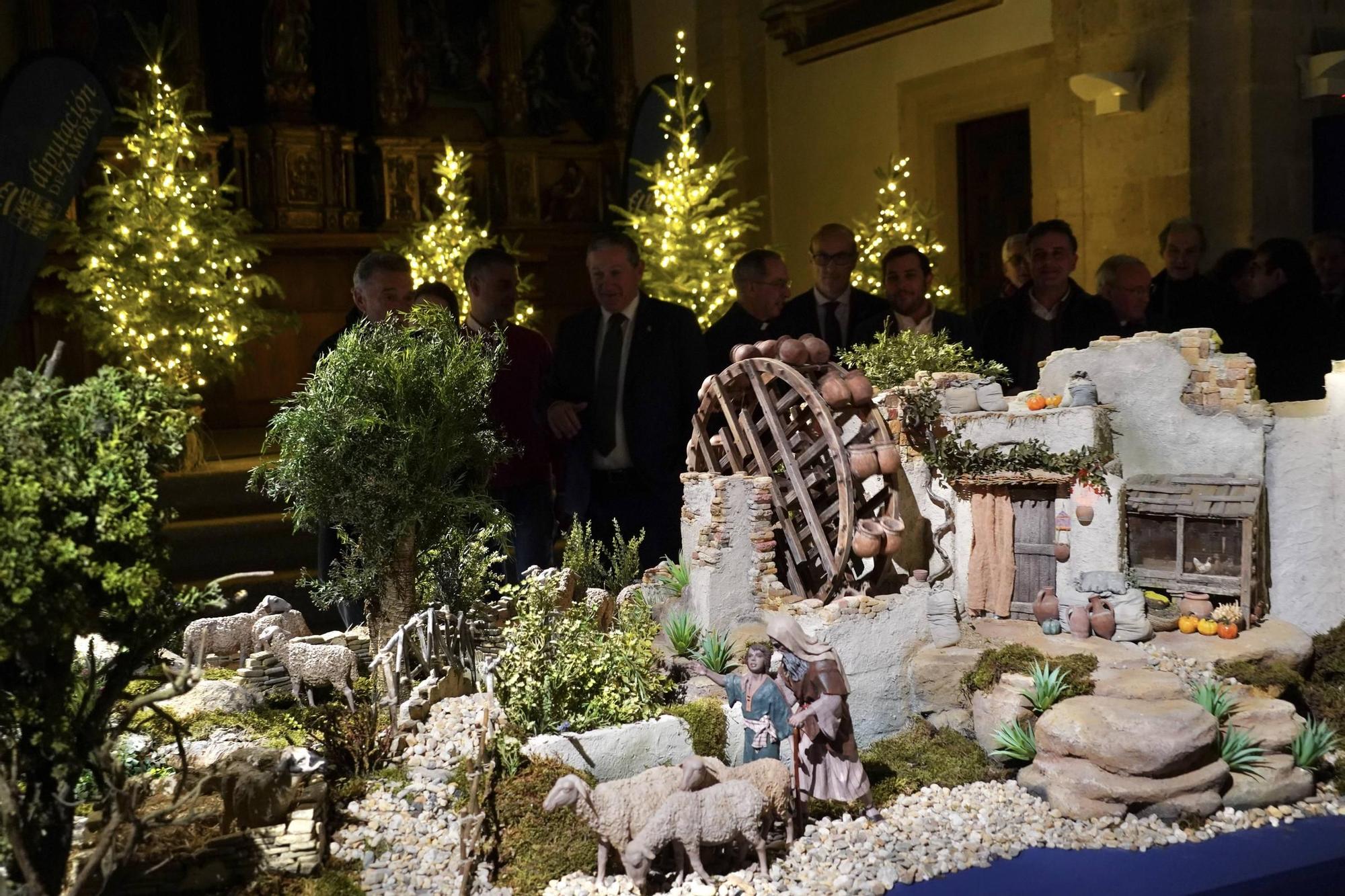 La Diputación de Zamora inaugura su tradicional Belén: "En Zamora, la tradición y la cultura del Belén siguen vivas".