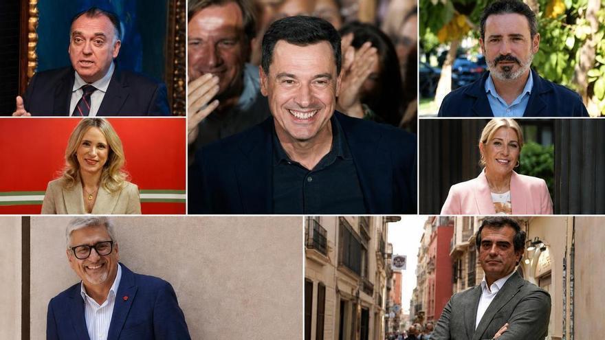 Estos son los parlamentarios electos por Málaga en las elecciones andaluzas