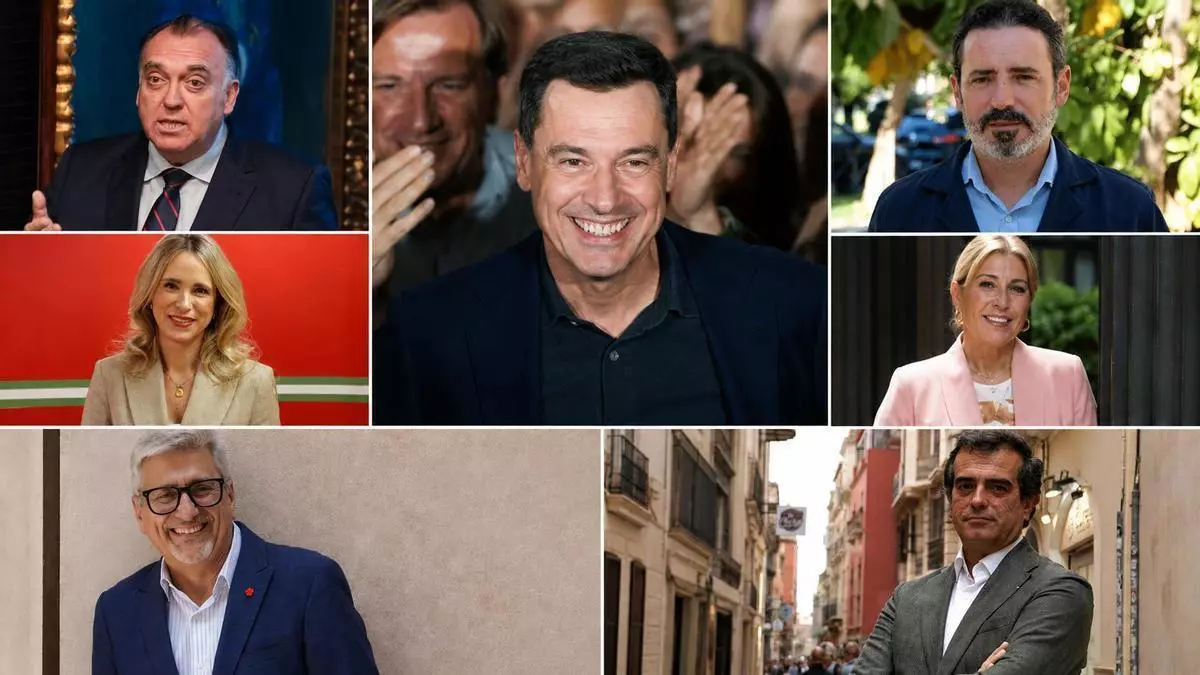Estos son los parlamentarios electos por Málaga en las elecciones andaluzas