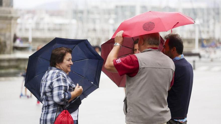 Una pequeña ciclogénesis trae el otoño a Asturias