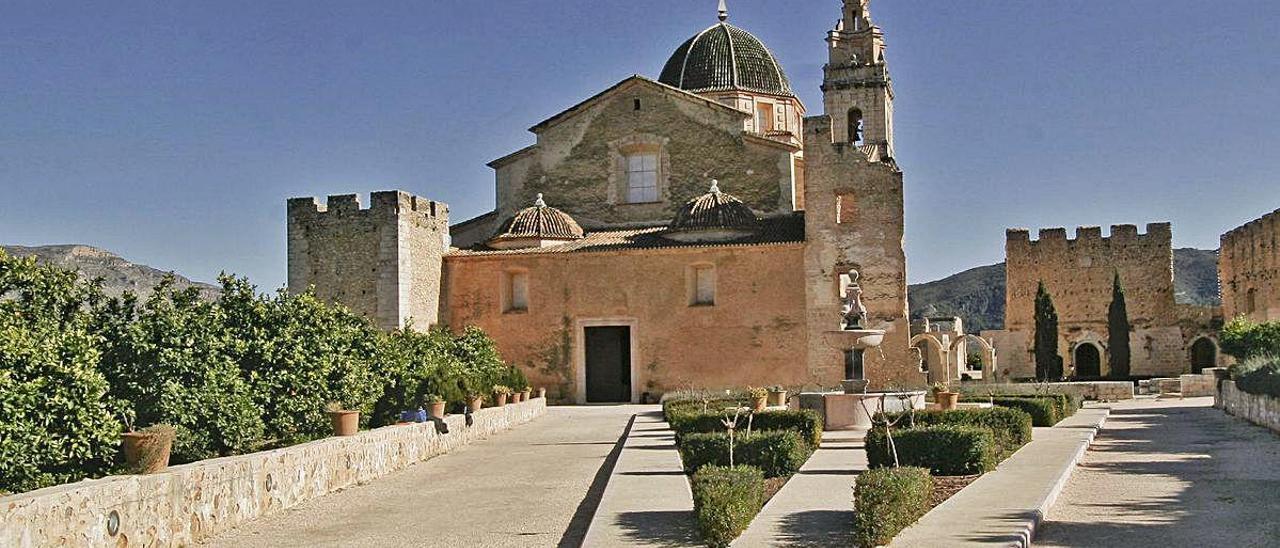 El monasterio de Santa Maria de Valldigna, en Simat.