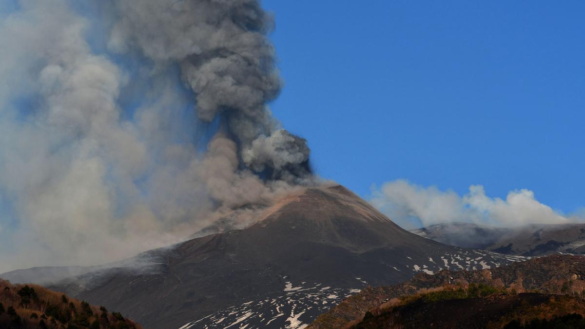 Nueva erupción del Etna.