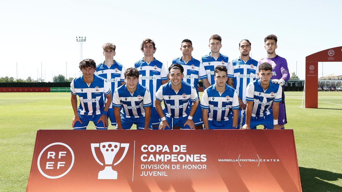 El Dépor le gana al Barcelona la final de la Copa de Campeones y es el mejor juvenil de España