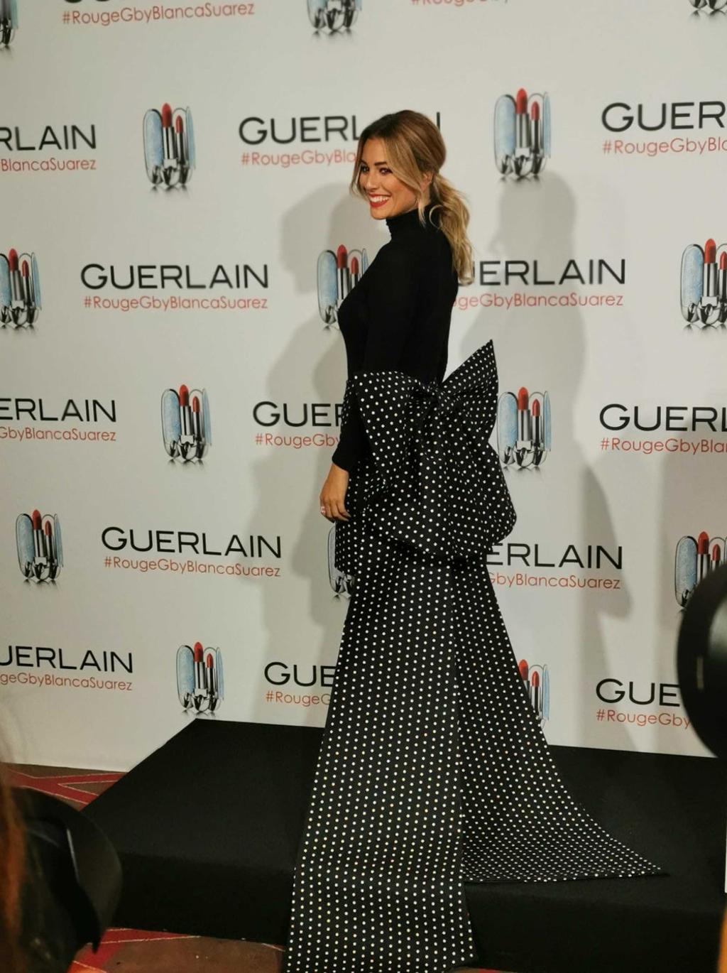 Blanca Suárez presentando su nuevo proyecto con Guerlain