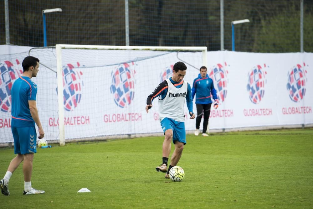 Entrenamiento del Real Oviedo