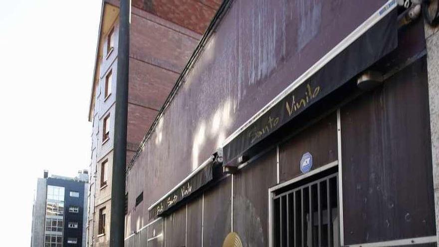 Zona de la calle Cervantes en la que tuvo lugar ayer una pelea