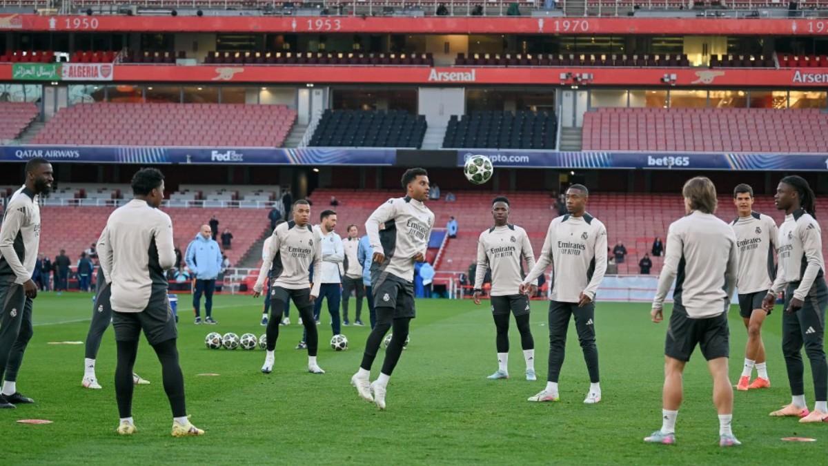 Arsenal-Real Madrid, el campeón se agarra a su torneo