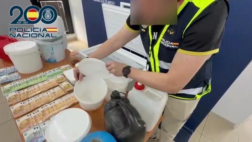 Operación antidroga en Lanzarote: desmantelan uno de los mayores laboratorios de ‘speed’ de Canarias