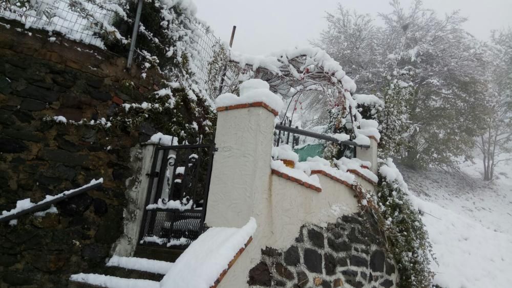 Ola de frío y nieve en Asturias