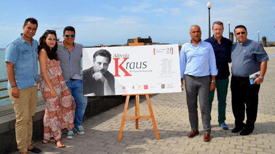 Homenaje a Kraus en Arrecife