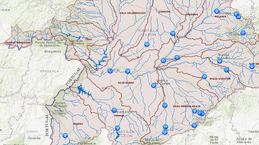 Un río de Zamora continúa en alerta amarilla