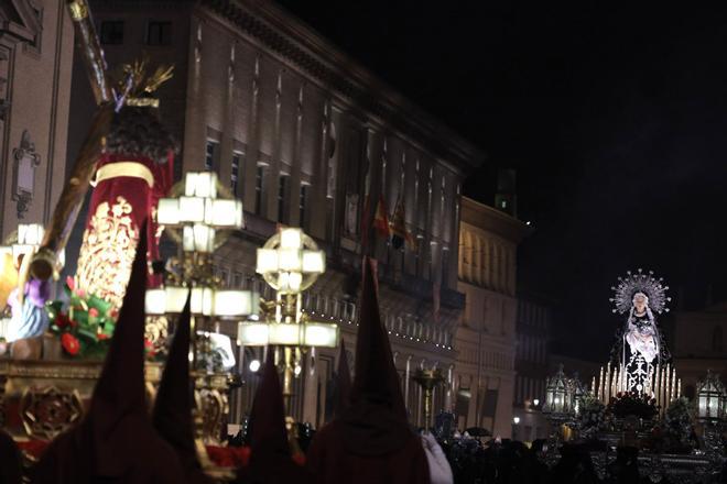 La procesión del Encuentro, en imágenes