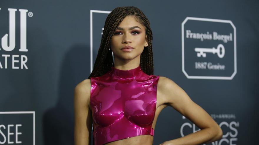 Zendaya en la gala de los Critics&#039; Choice Awards.