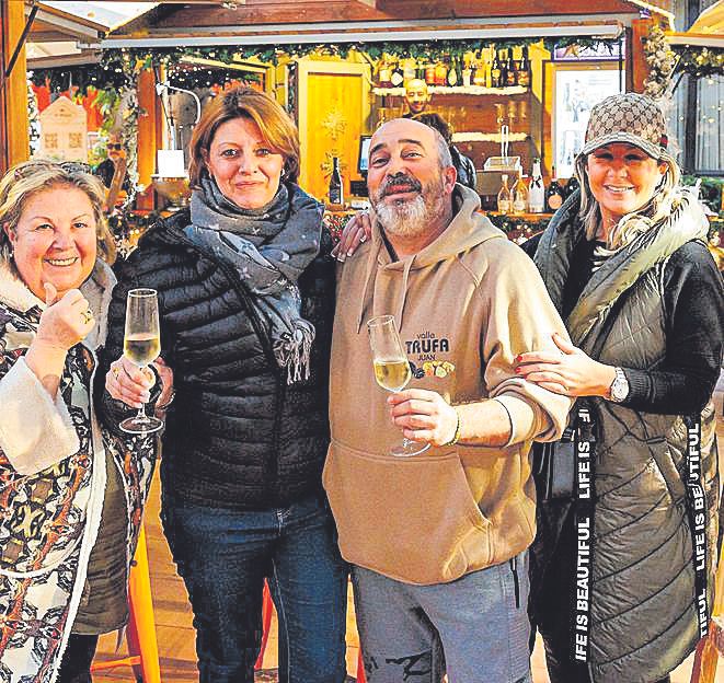 Dolores Vicente, Beatriz Álvarez, Juan de Gea y María José Cuenca.