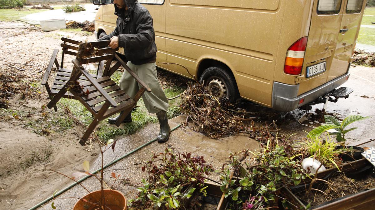 Inundaciones en Asturias: Todas las imágenes de una complicada jornada de lluvias