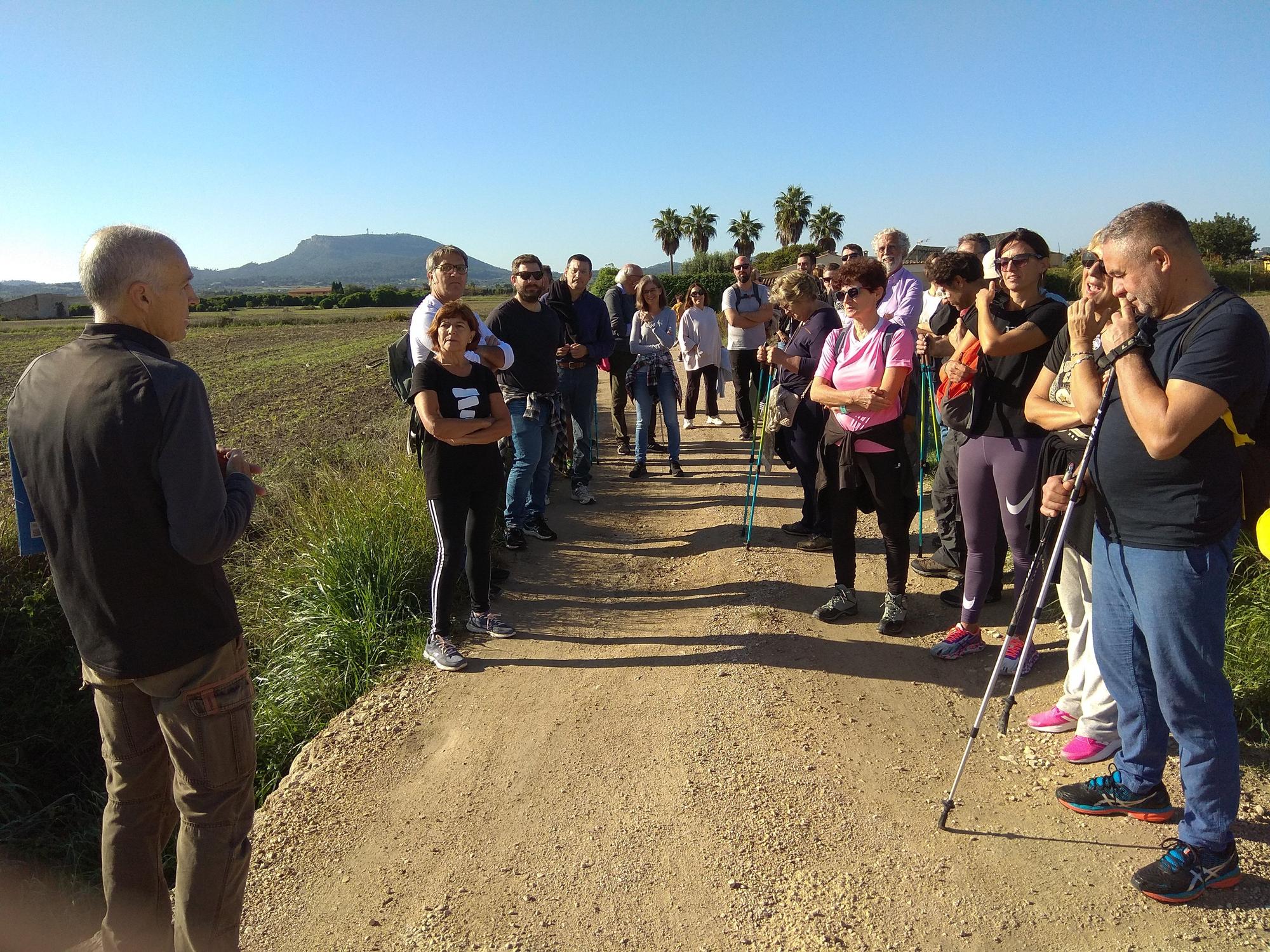 Un recorrido por el patrimonio del agua cierra las Jornades d'Estudis Locals de Montuïri