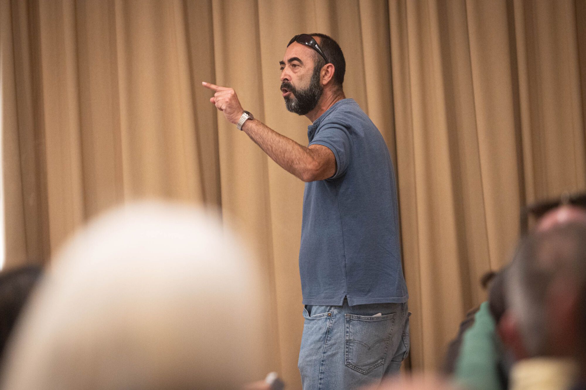 Asamblea de trabajadores del sector turístico en Tenerife