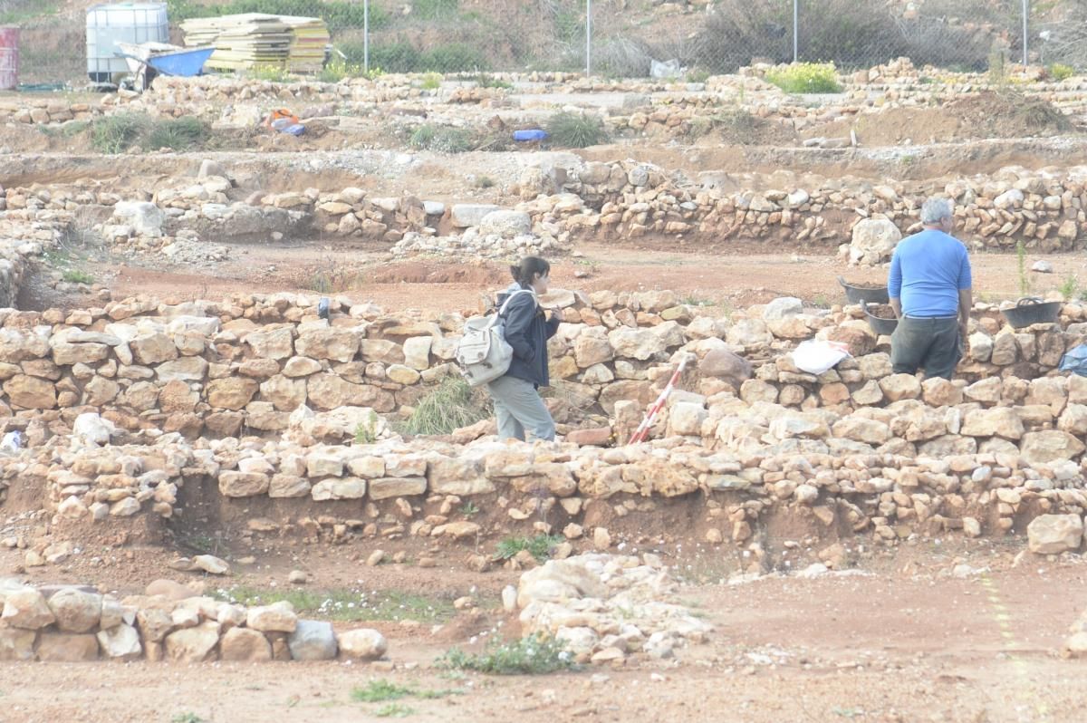 Obras en la villa romana de Castellón