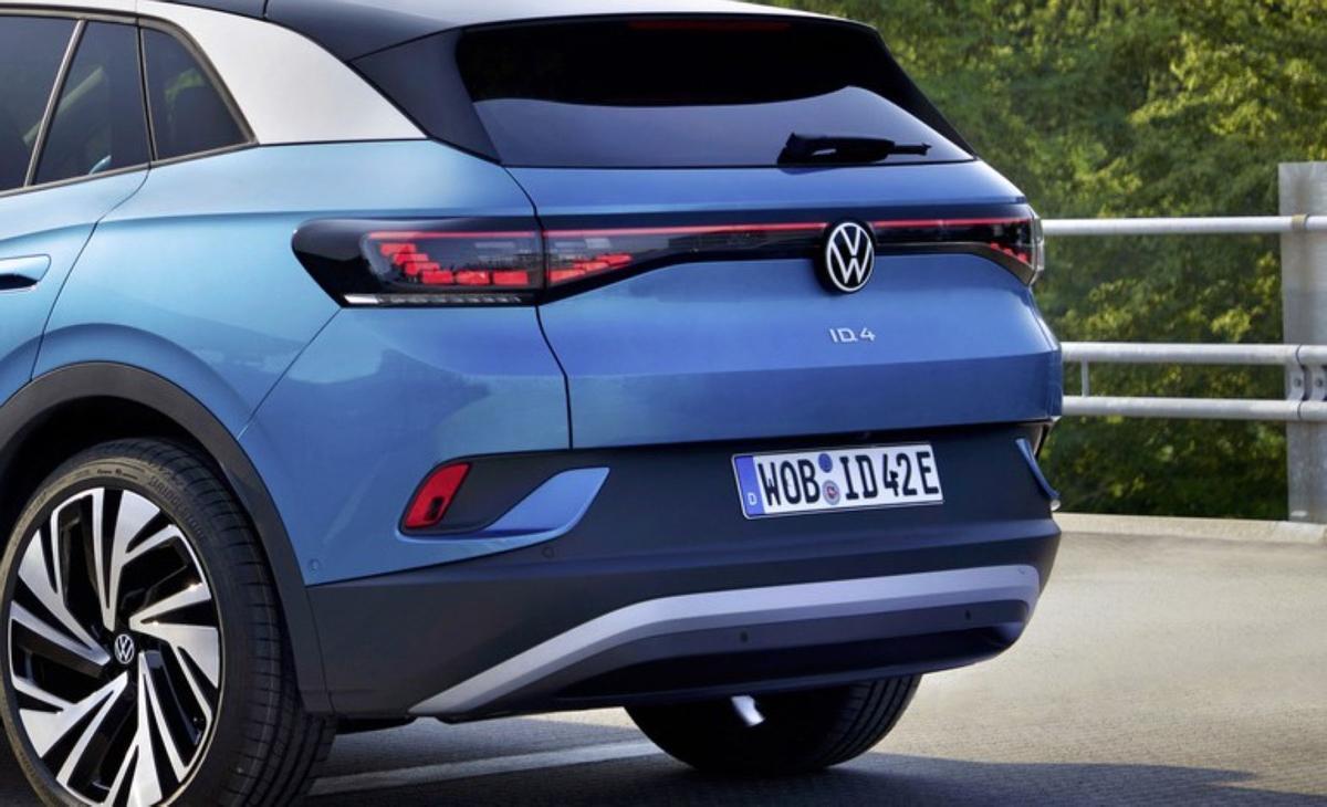 Volkswagen ID.4 actual, que también incorporará las nuevas mejoras.