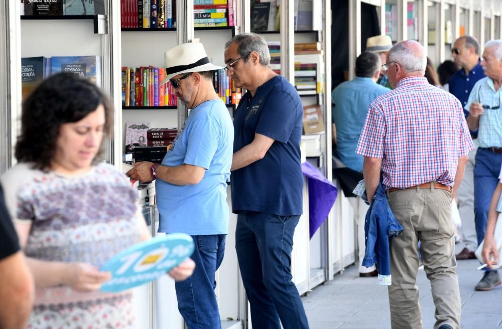 Inauguración de la Feria del Libro de A Coruña