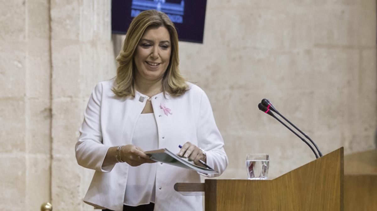 Susana Díaz: ’No tenir govern no és seriós’.