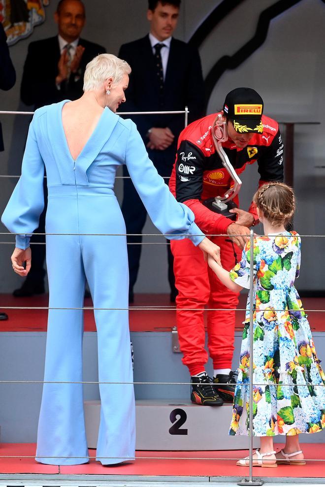 El mono de Charlene de Mónaco, ideal para invitada de boda