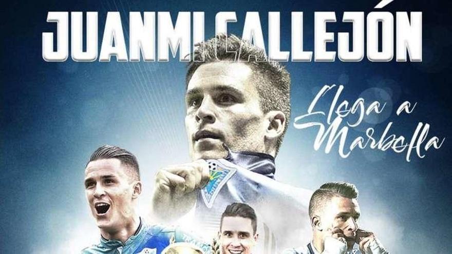 El Marbella FC sorprende con el fichaje de Juanmi Callejón